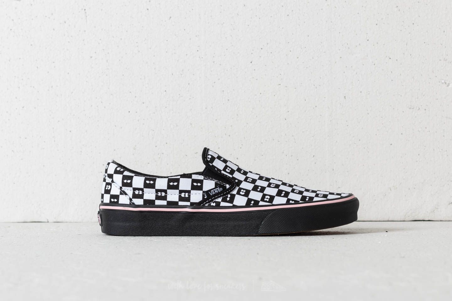 Buty damskie Vans Classic Slip-On (Lazy Oaf) Checkerboard/ Eyes