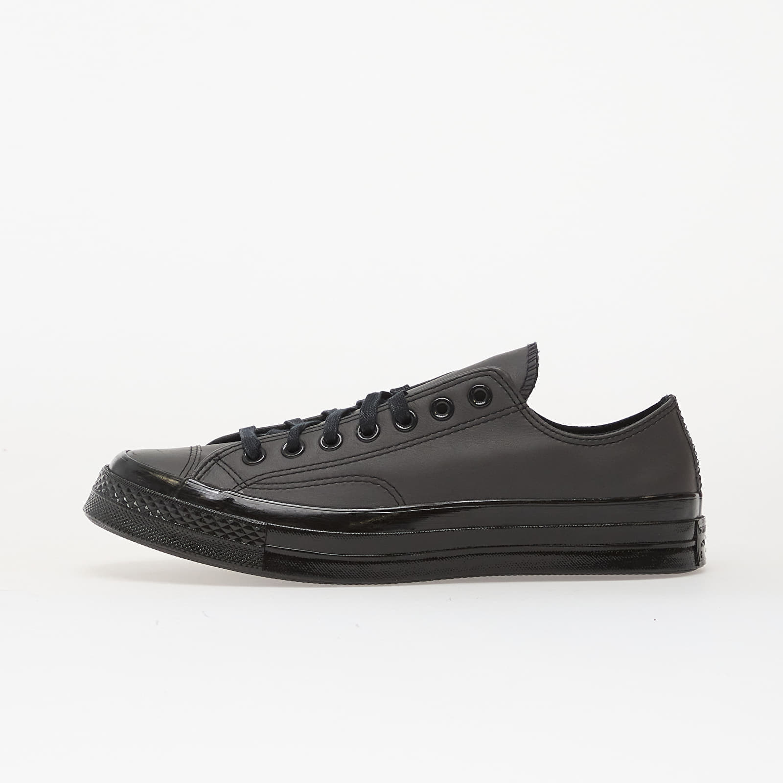 Levně Tenisky Converse Chuck 70 Leather Black/ Dark Matter/ Black