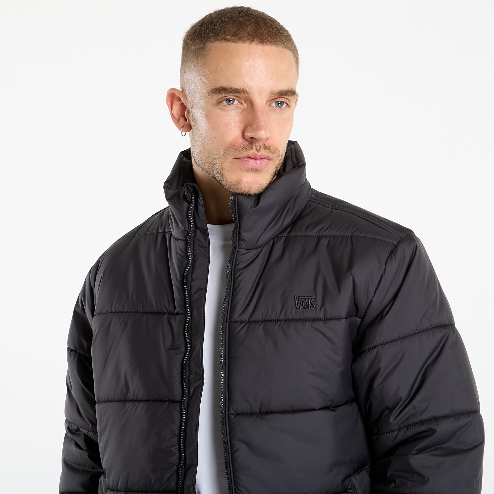 Casacos de homem Vans Hillgate No Hood Puffer Black