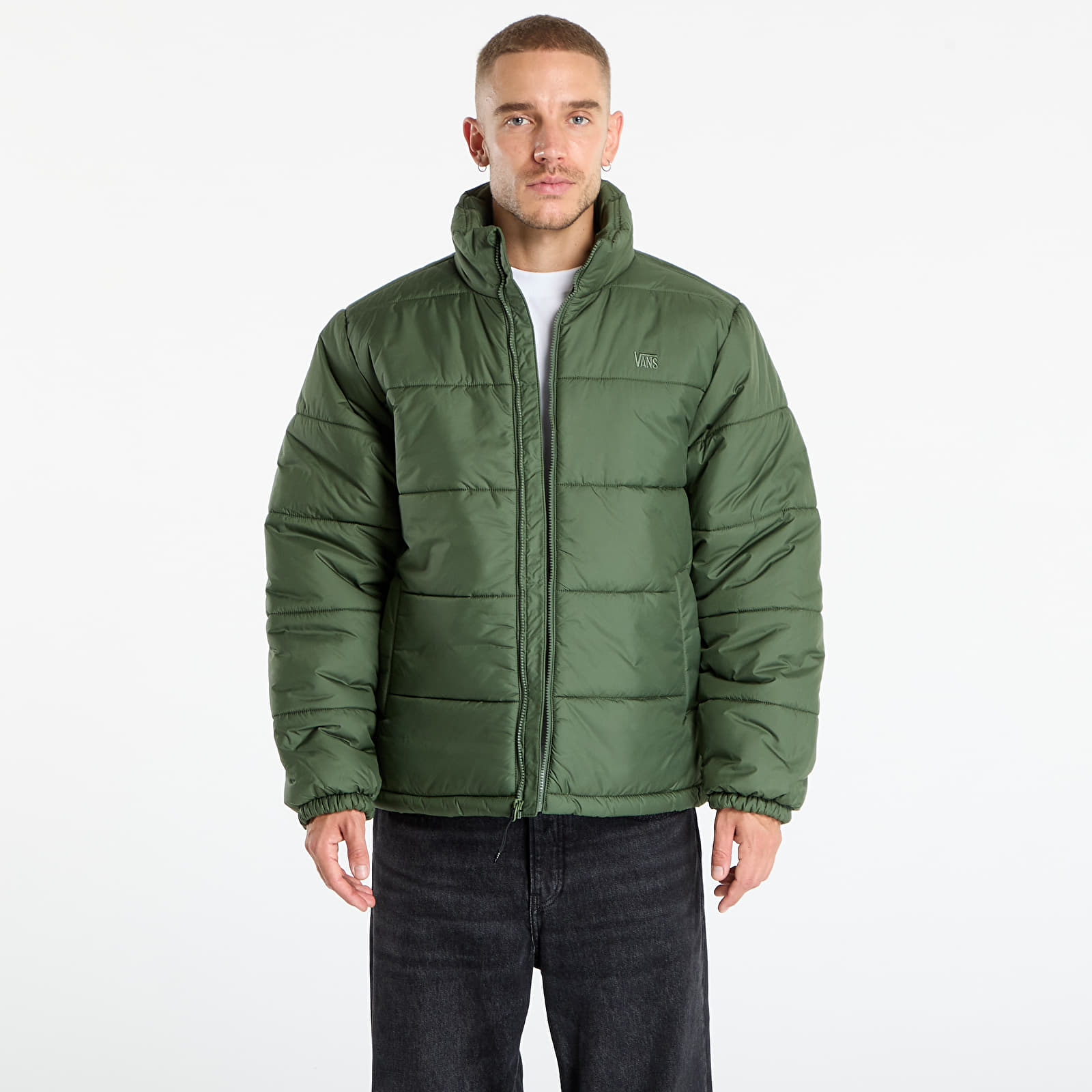 Casacos de homem Vans Hillgate No Hood Puffer Pine Fore