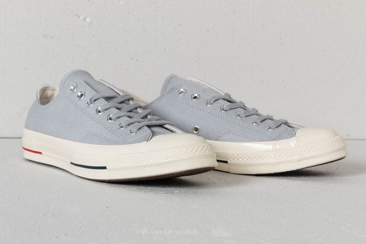 Men s shoes Converse Chuck Taylor All Star 70 OX Wolf Grey Navy