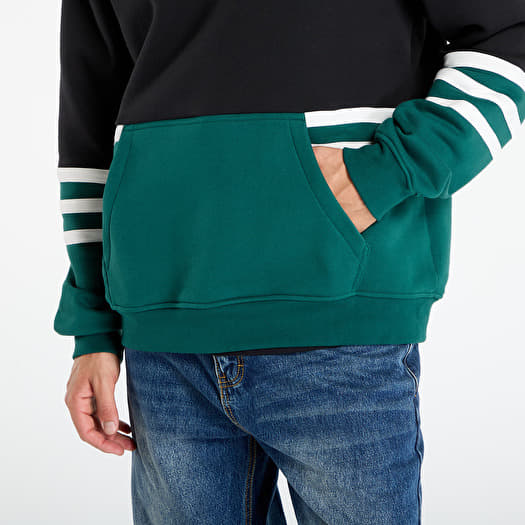 Men's hoodies adidas Archive Cutline Hoodie Black/ Collegiate