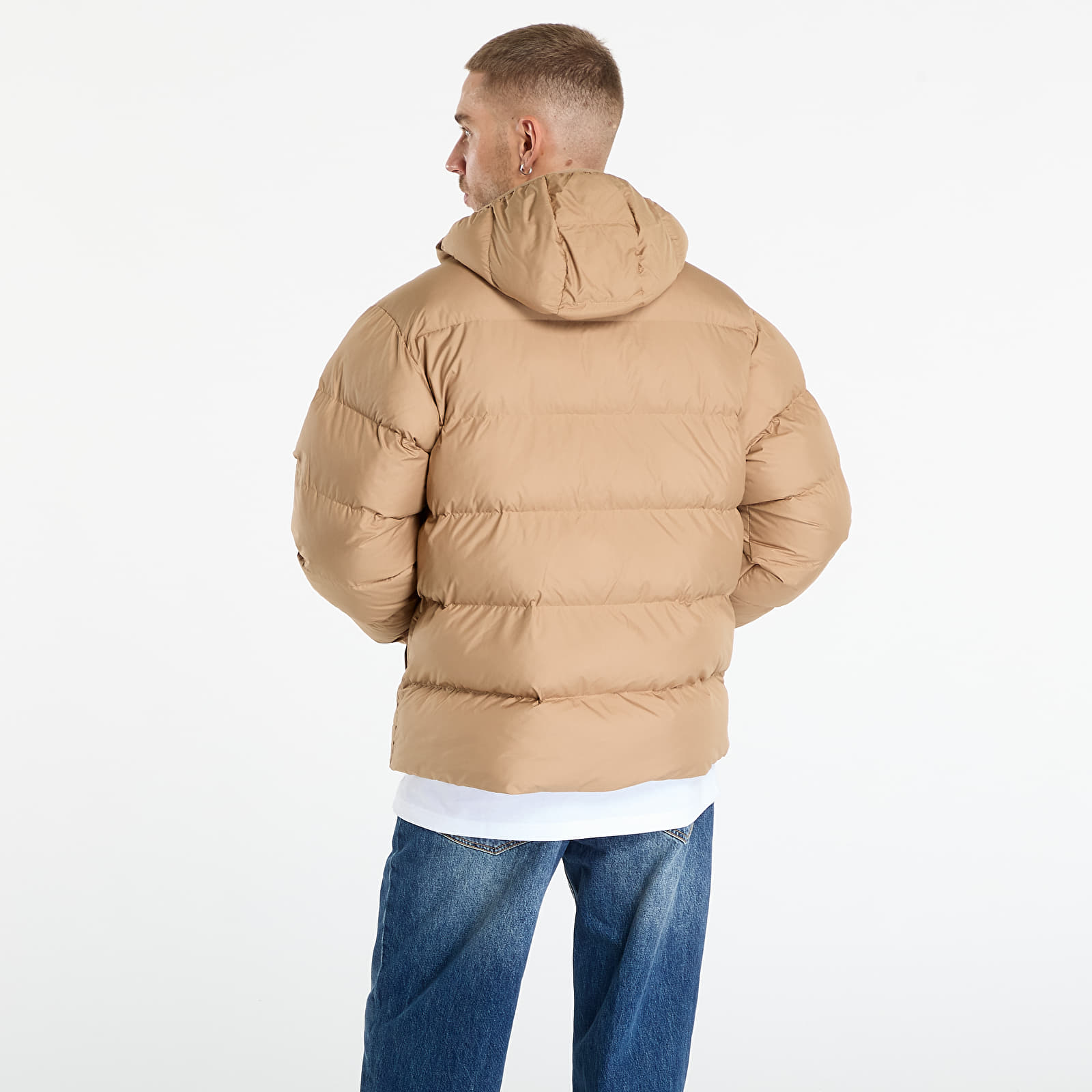 Meeste jakid adidas Tonal Hooded Puffer Jacket Cardboard