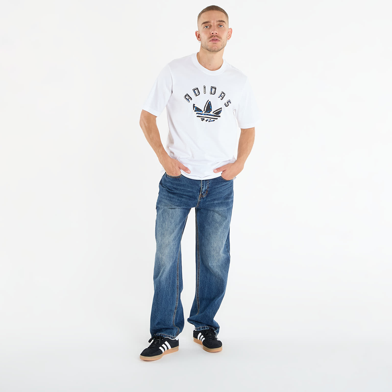 Мъжки тениски adidas Graphic T-Shirt White
