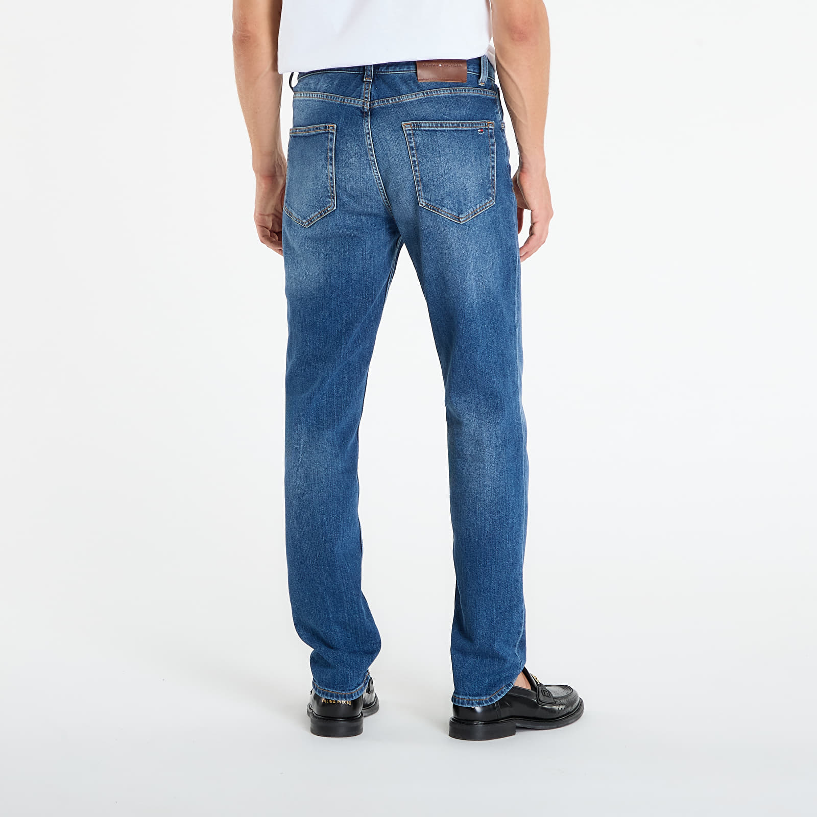Meeste teksad Tommy Hilfiger Denton Faded Straight Jeans James Blue