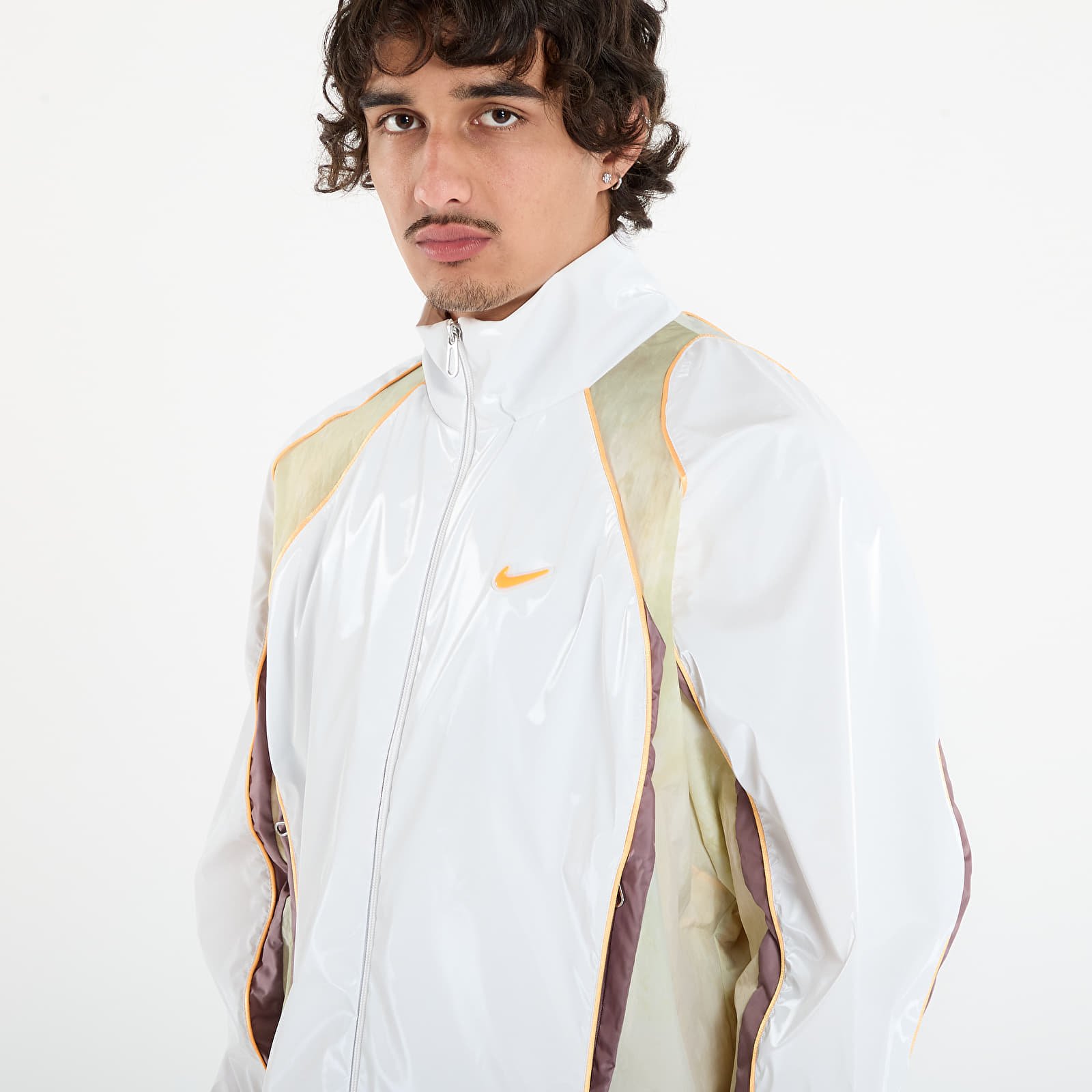 Μπουφάν Nike Project F.R.O.G. Men's Track Jacket White/ Olive Aura/ Taupe Grey/ Sundial