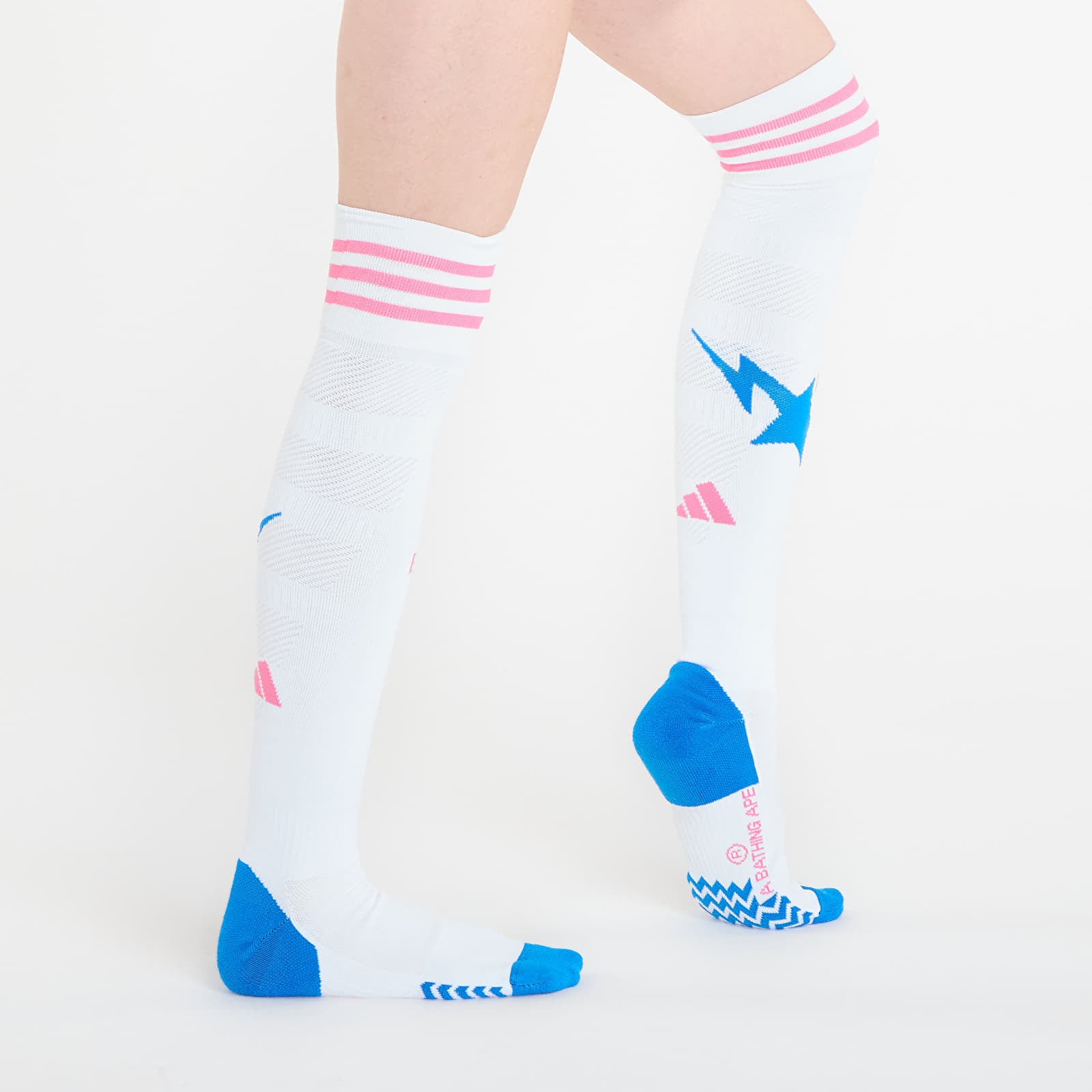 Men's socks adidas x BAPE FB Socks 1-Pack White