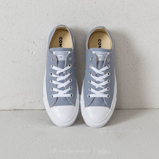 Converse Chuck Taylor All Star Ox Glacier Grey White White Footshop