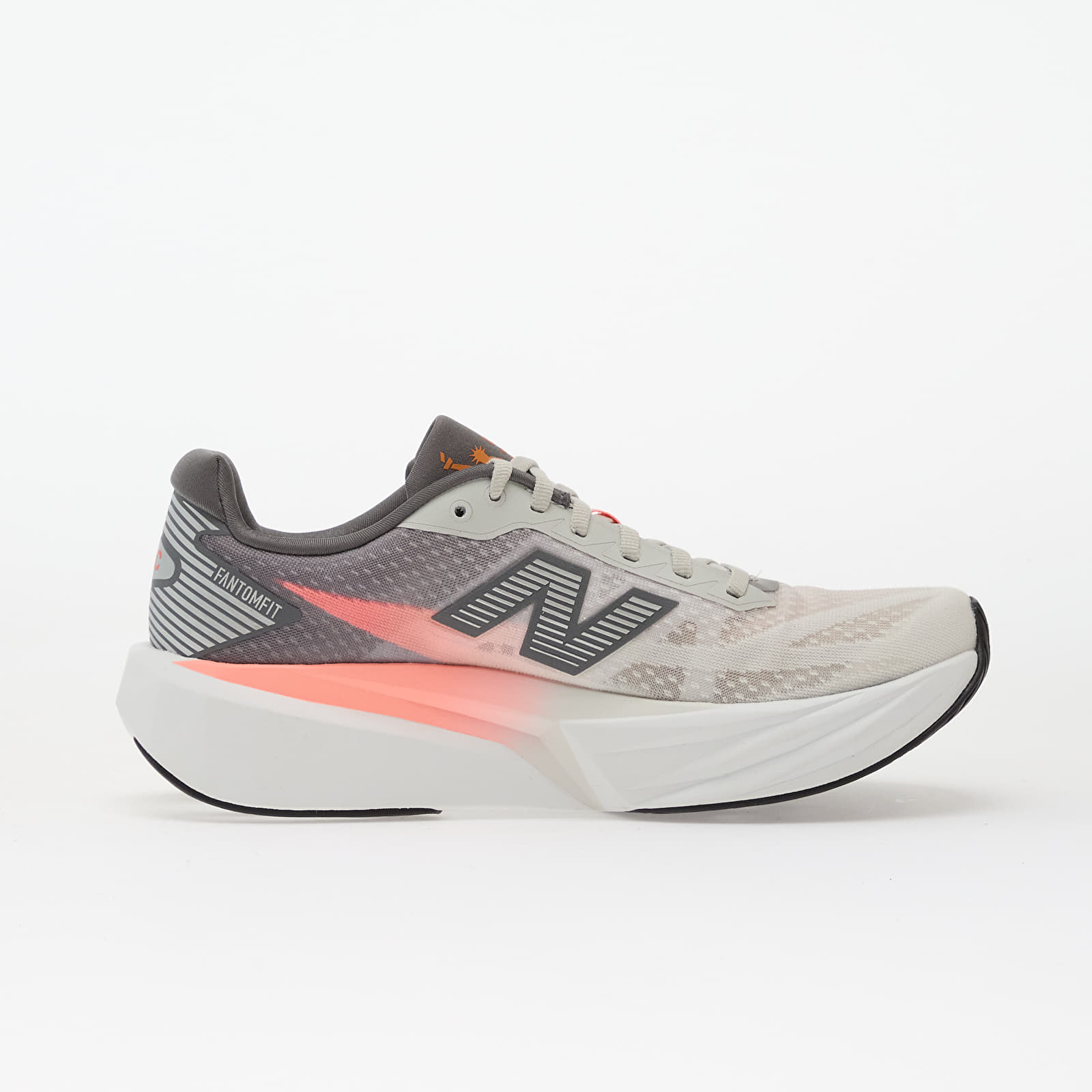 Scarpe uomo New Balance Fuelcell Rebel v5 Ny5  Grapefruit/ Grey Matter/ Poppy