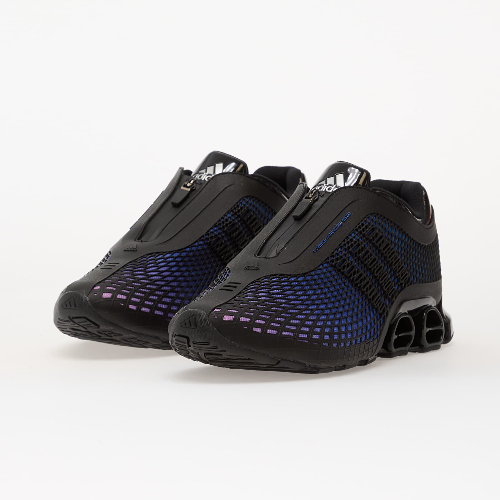 Men's shoes adidas Megaride S2 Core Black/ Hi-Res Blue/ Supplier Colour