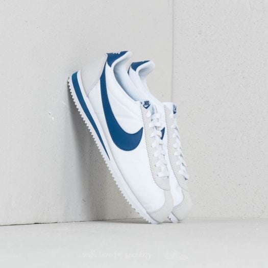 Chaussures et baskets homme Nike Classic Cortez Nylon White/ Gym Blue |  Footshop
