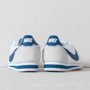 Nike classic cortez nylon white hotsell gym blue