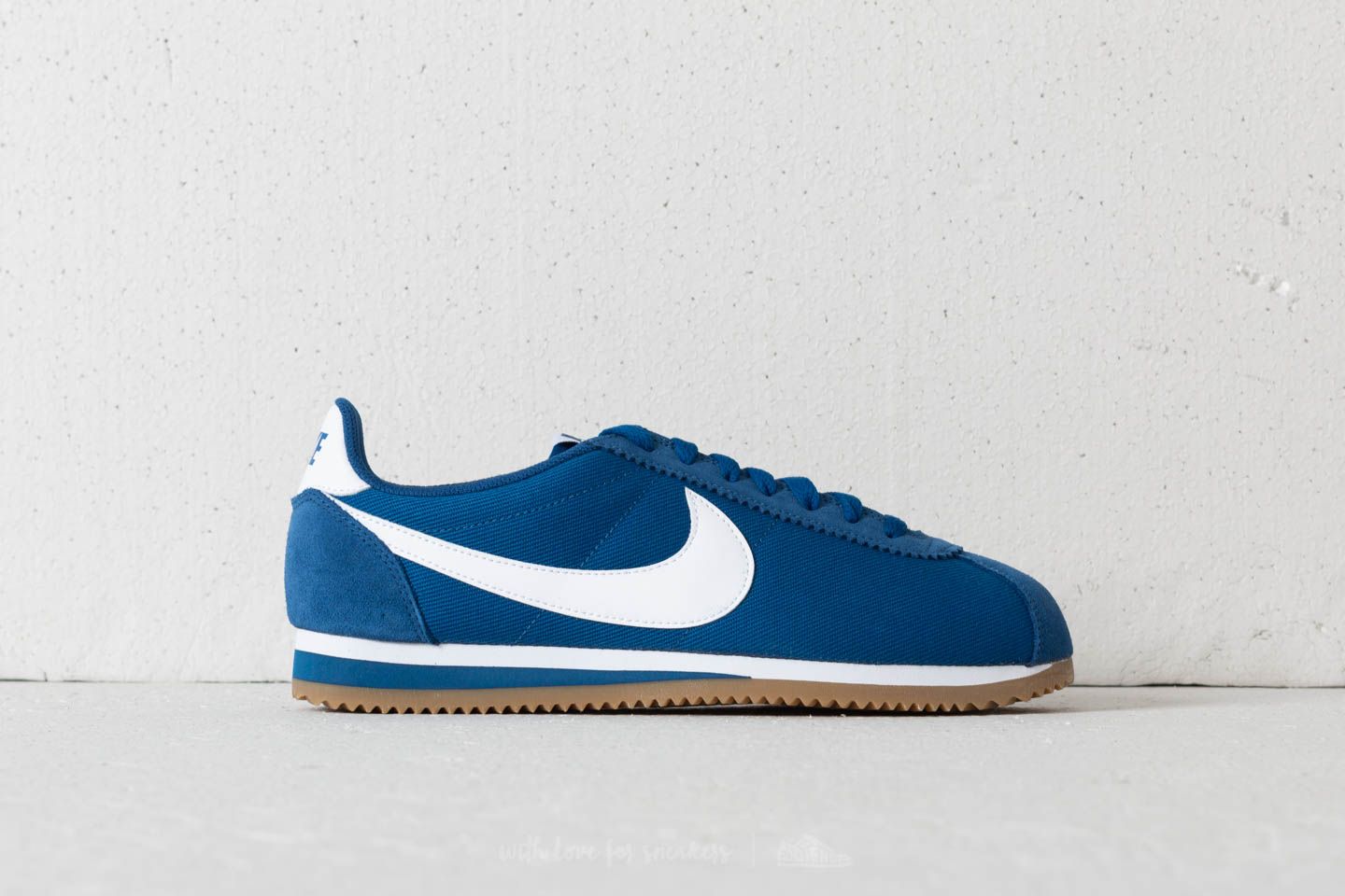 Nike cortez outlet nylon homme bleu