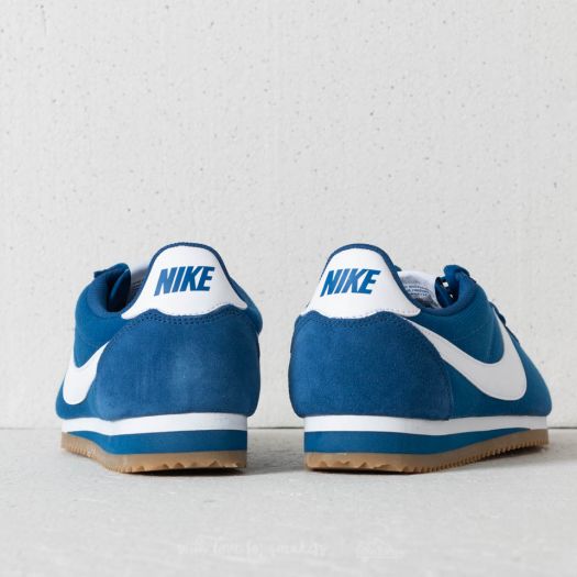 Nike classic cortez nylon white gym blue new arrivals