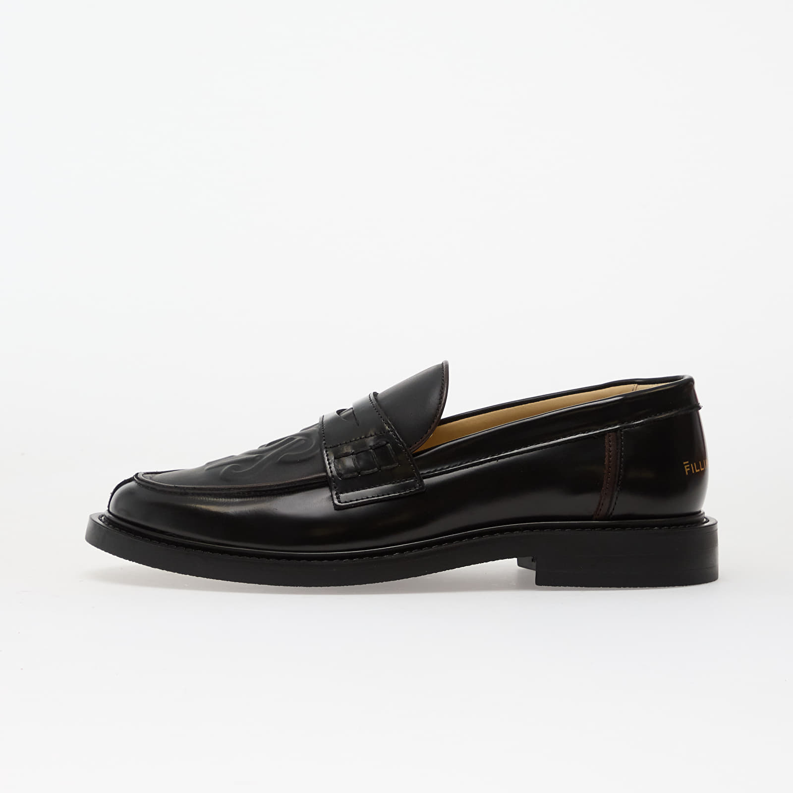 Men's shoes Filling Pieces Loafer Gowtu Solid Black