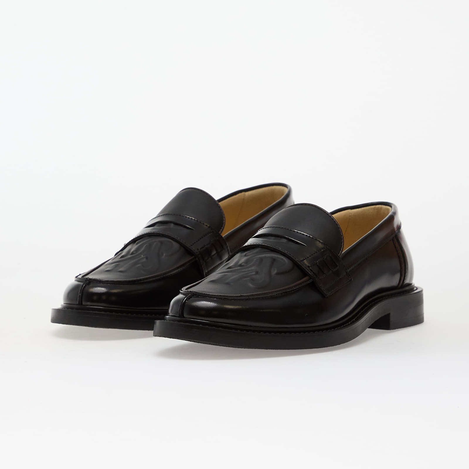 Men's shoes Filling Pieces Loafer Gowtu Solid Black