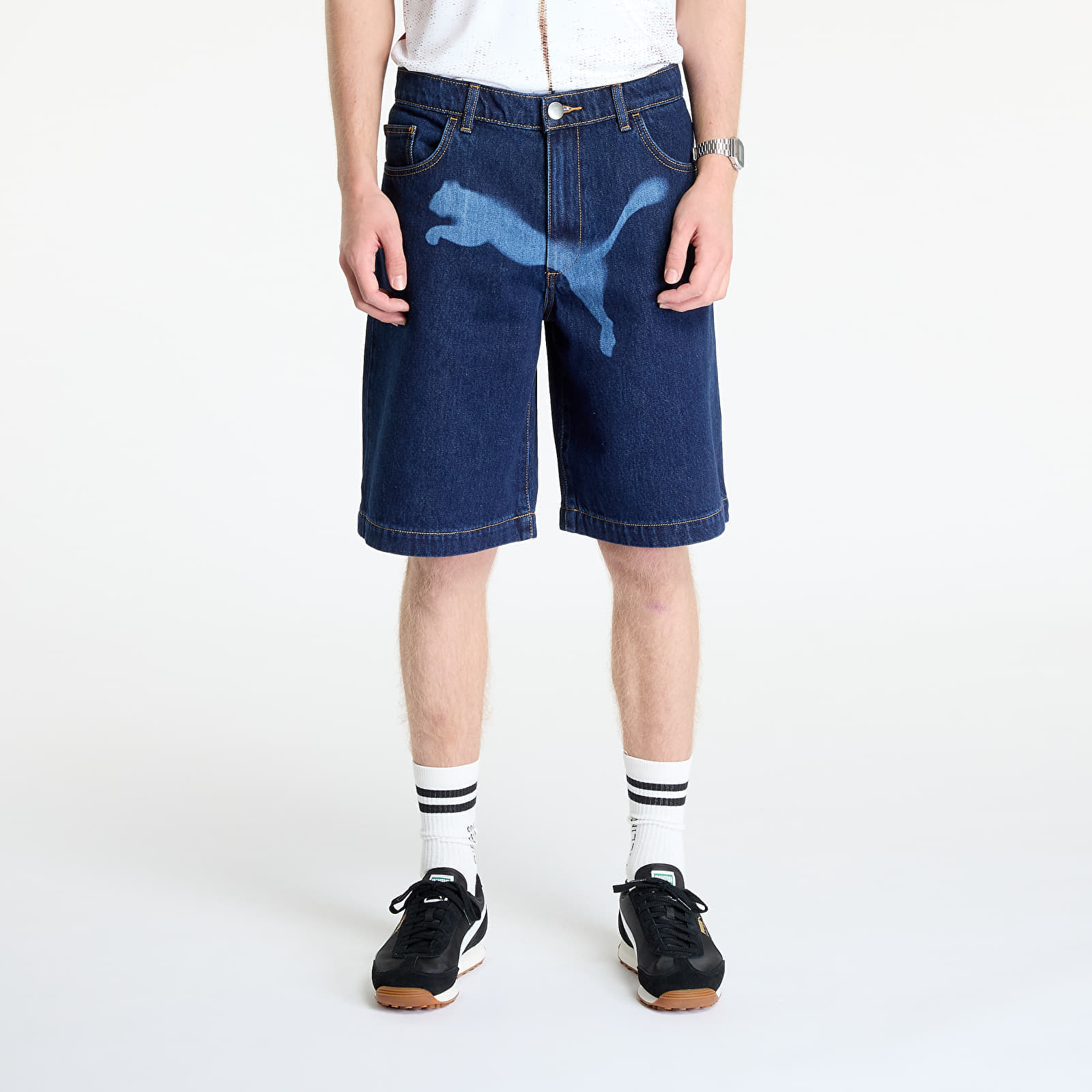 Pantaloni scurți Puma X A$AP Rocky Denim Short Dark Denim 32