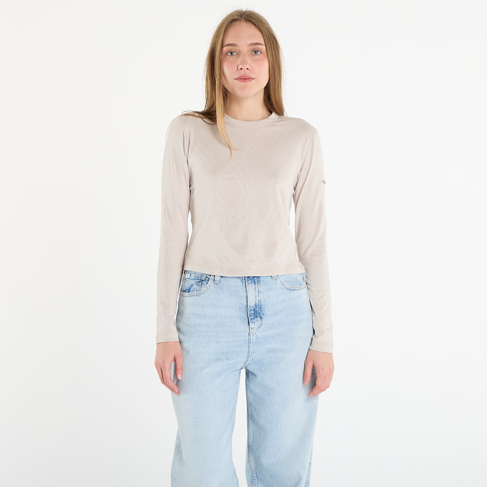 Hanorac Columbia Granite Point™ LS Crew Dark Stone S