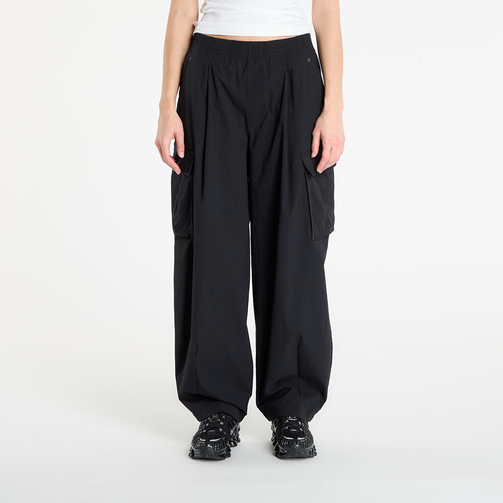 Pants Under Armour Unstoppable Ripstop Cargo Black