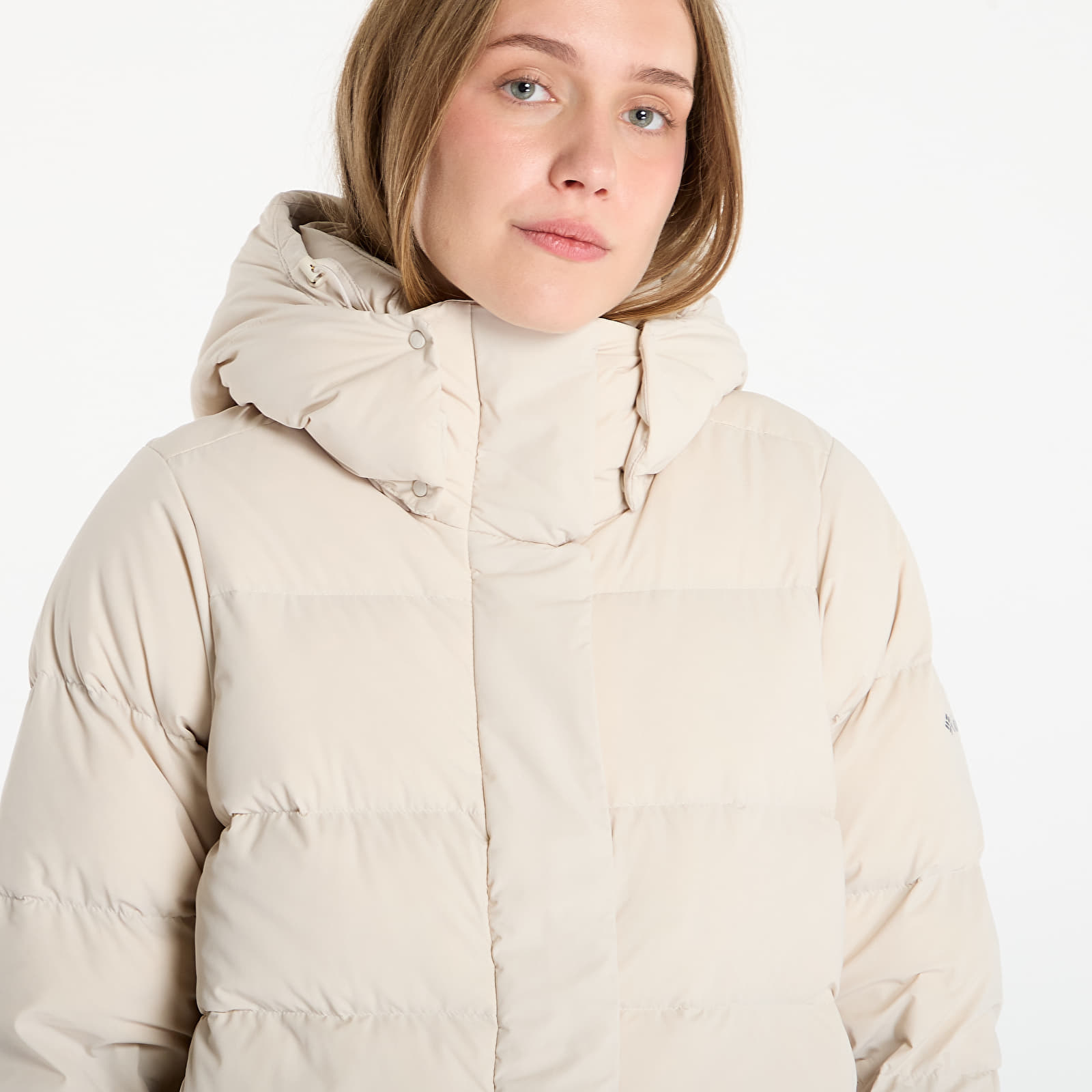 Női kabátok Columbia Amaze Puff™ Hooded Jacket Dark Stone