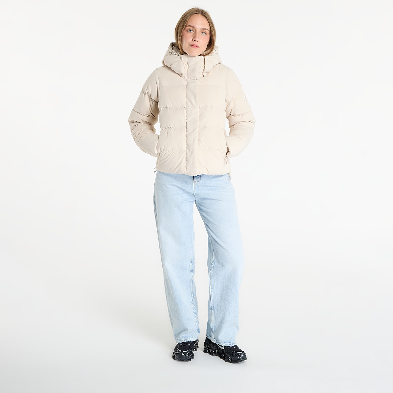 Női kabátok Columbia Amaze Puff™ Hooded Jacket Dark Stone