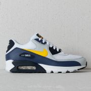 Men s shoes Nike Air Max 90 Essential White Tour Yellow Blue Recall Footshop
