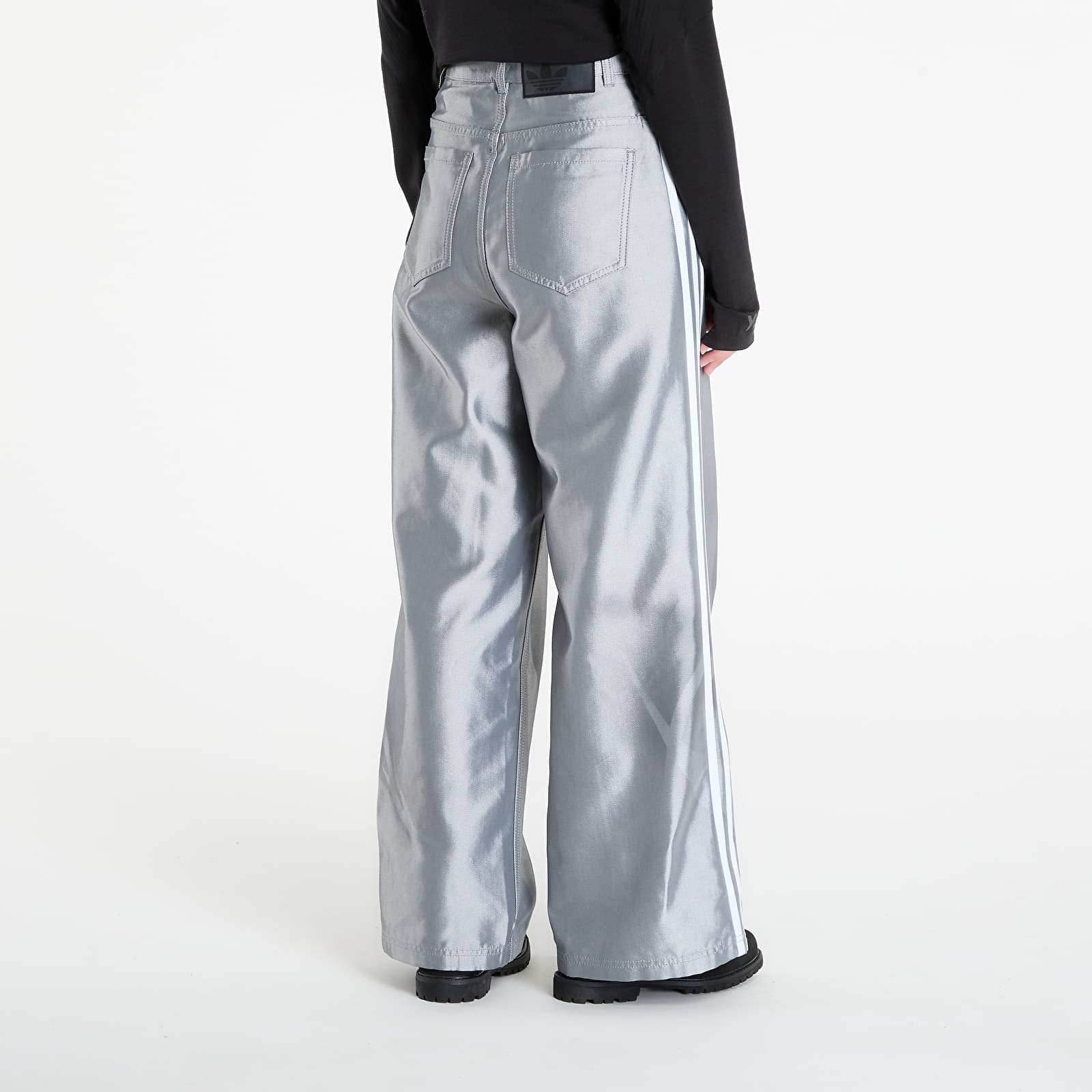 Nadrágok adidas Adilenium Season 4 Teamgeist Baggy Shine Denim Joggers Light Blue