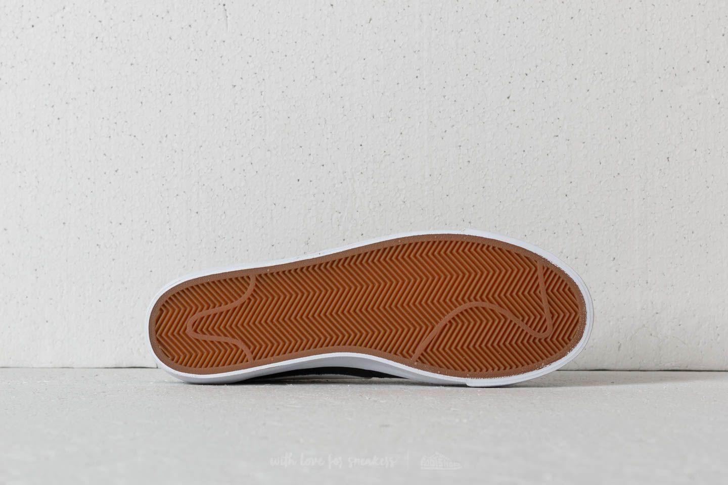 Men's shoes Nike Blazer Low Leather Black/ Sail-Gum Med Brown