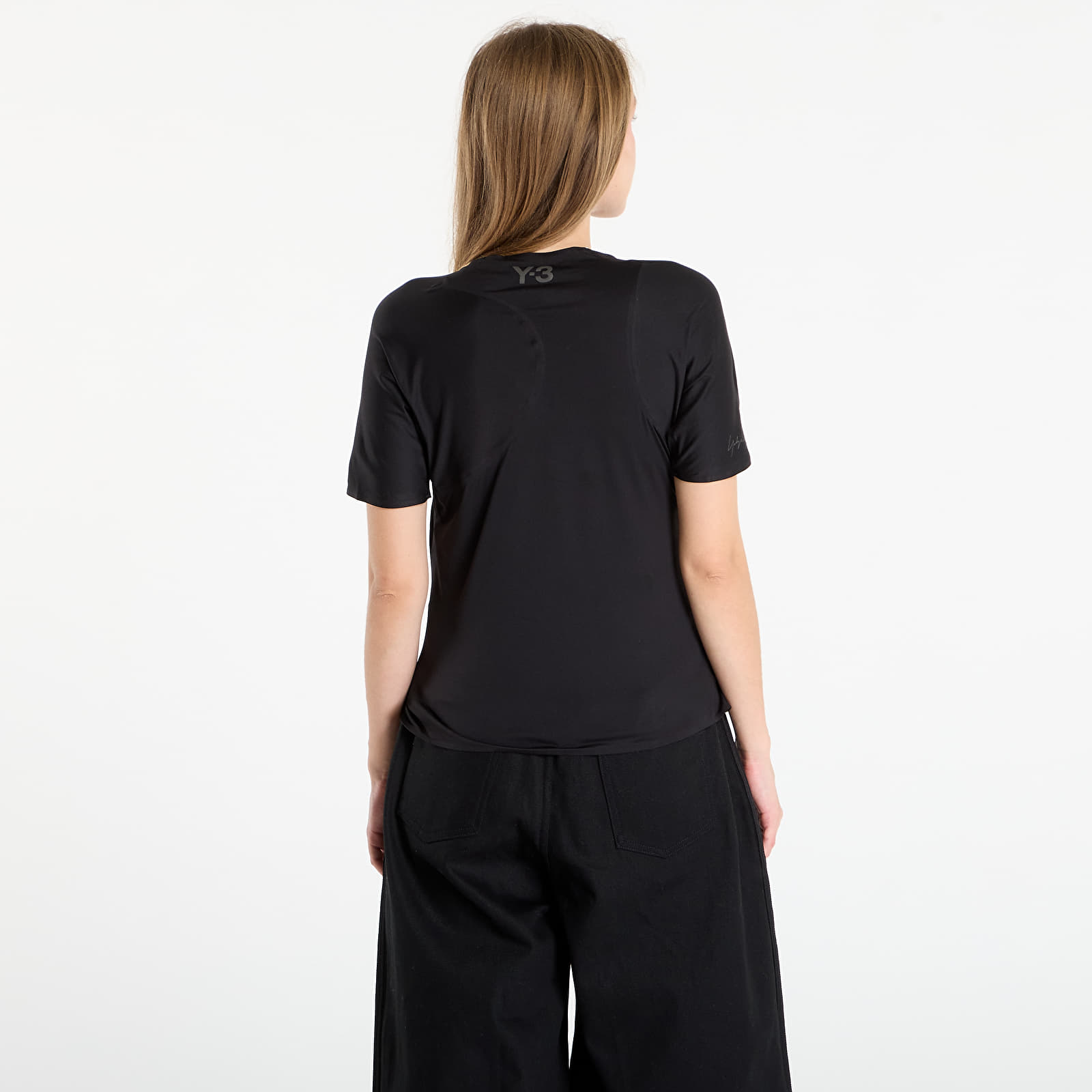 T-shirts Y-3 W Run Ss Tee Black