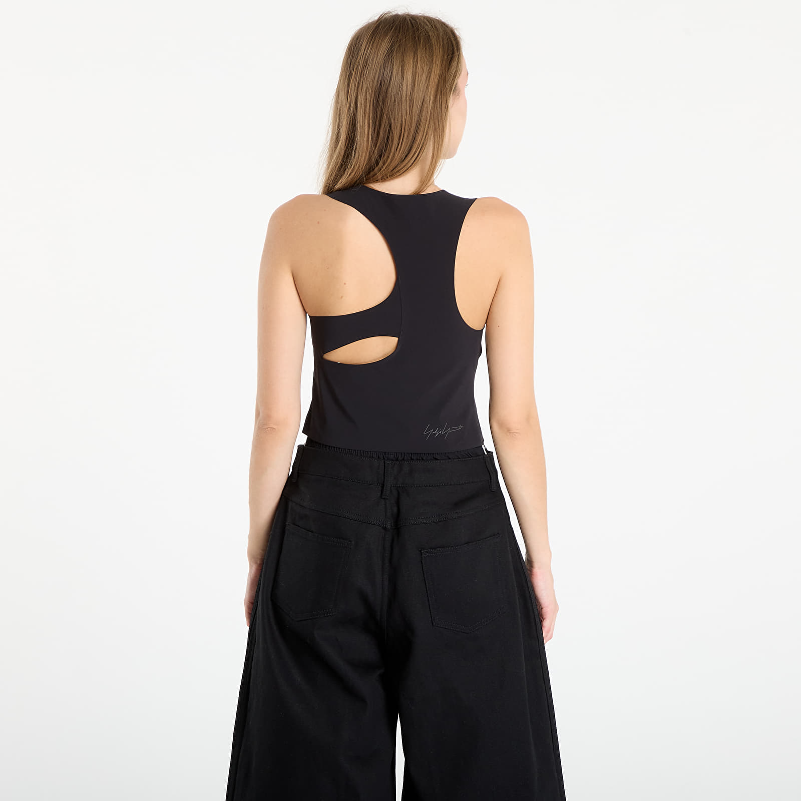 Ujjatlan pólók Y-3 W Run Top Black