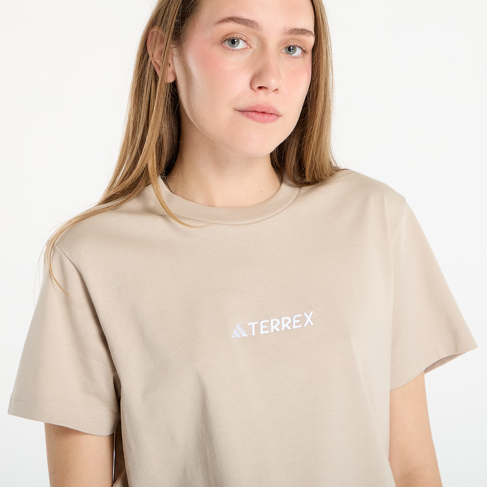 T-shirts adidas Terrex Signature AOP Graphic T-Shirt UNISEX Wonder Beige