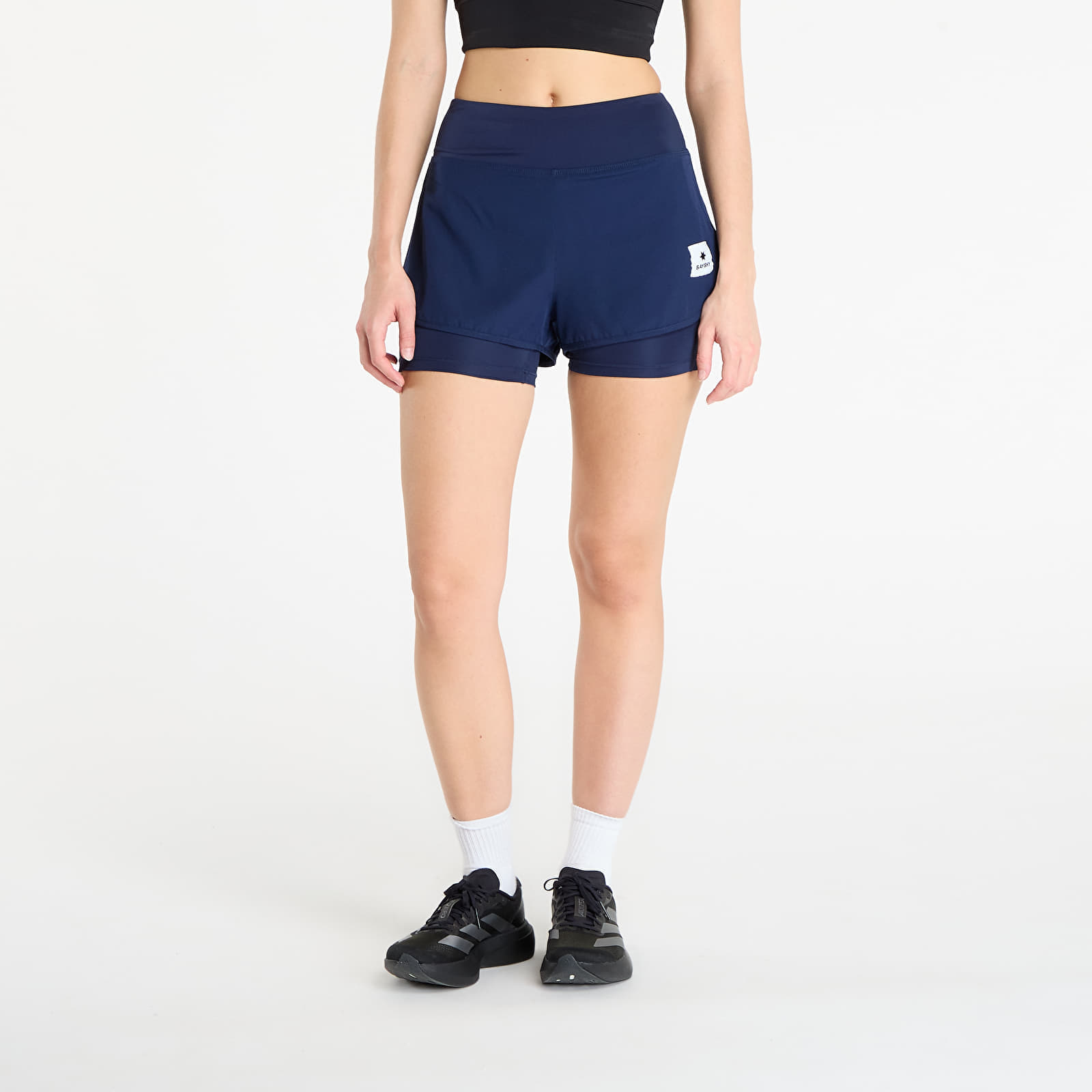 Pantaloni scurți SAYSKY W 2 in 1 Pace Shorts 3 Blue L