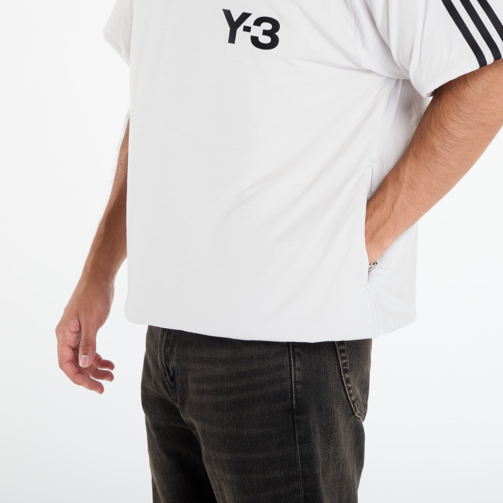 T-shirts Y-3 Padded Jersey UNISEX Chalk Pearl