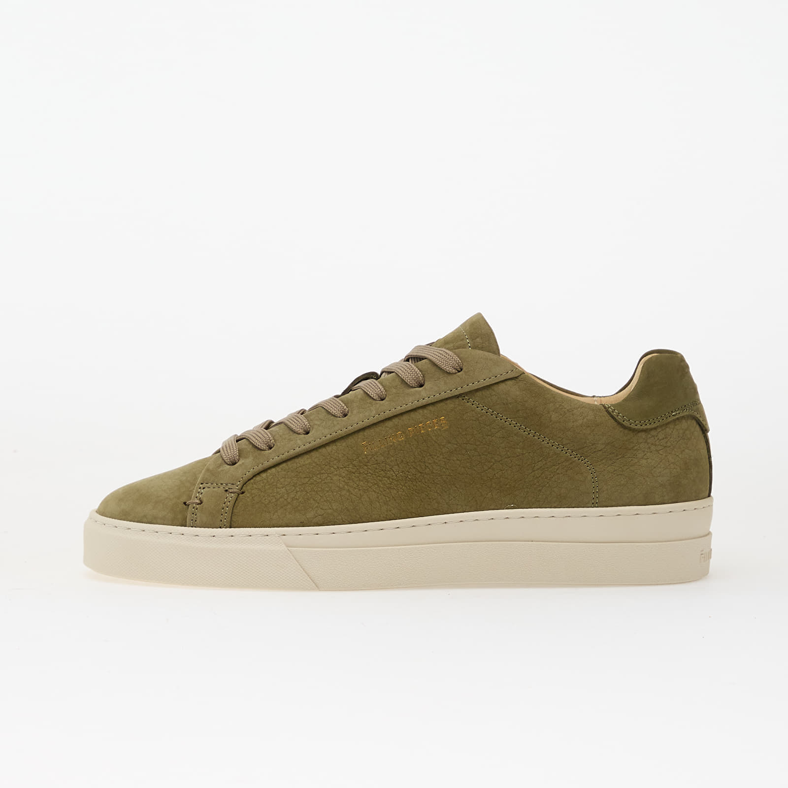 Levně Tenisky Filling Pieces Tiebreak Grain Dark Green