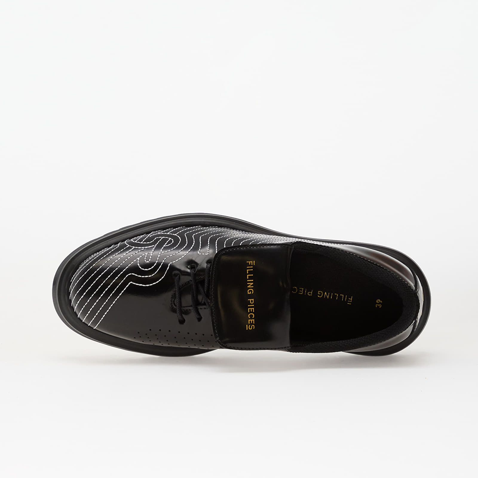 Férfi cipők Filling Pieces Derby Football Black