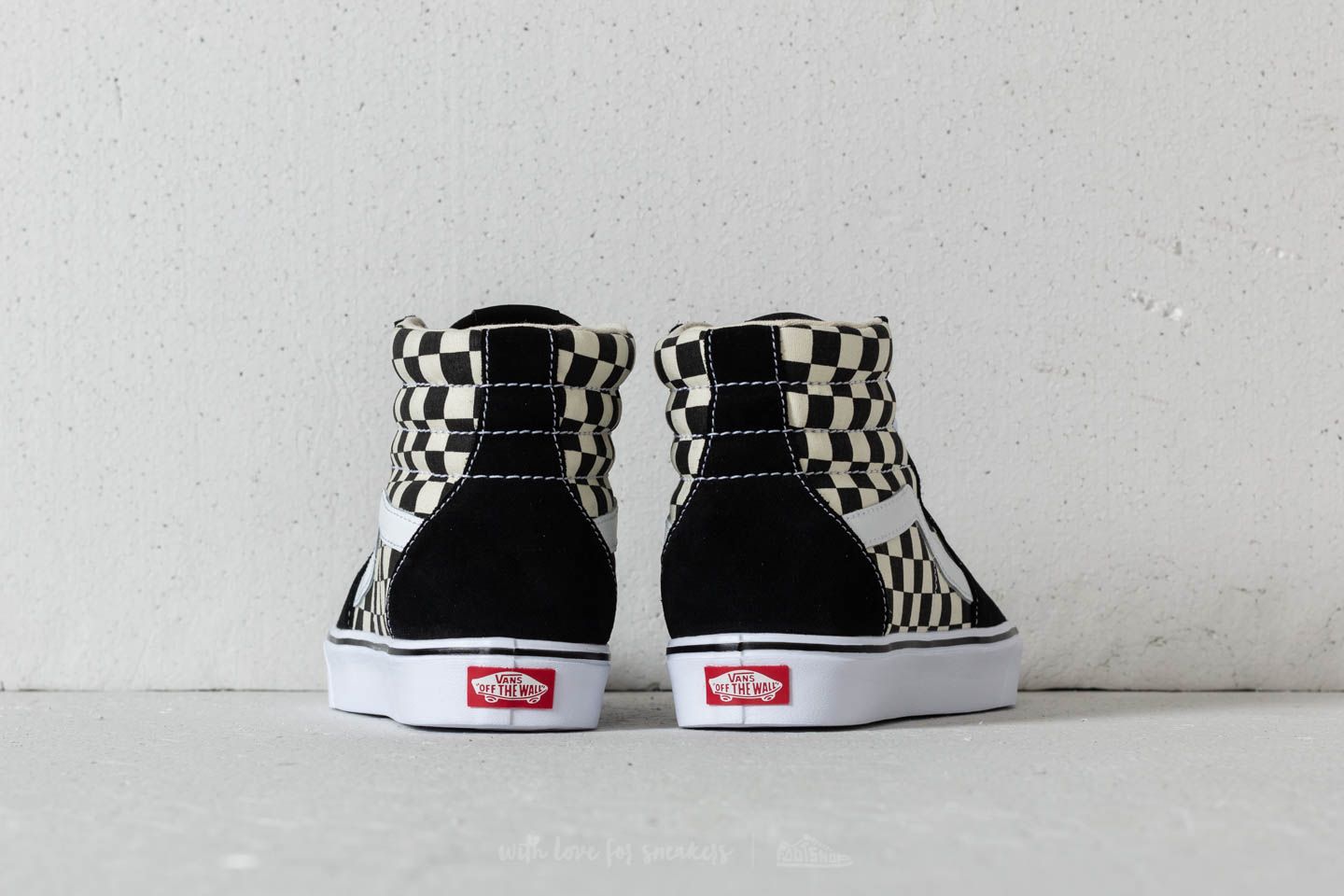 Vans sk8 hi lite checkerboard shop