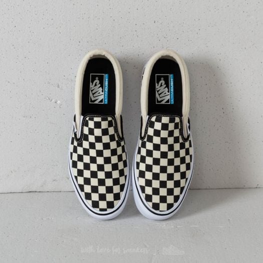 Vans slip on lite checkerboard top