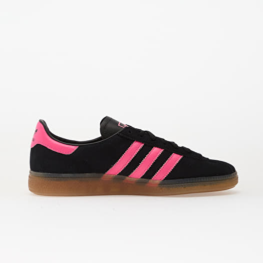 Sko til kvinder adidas Muenchen W Core Black/ Lucid Pink/ Gum5 (JS4000) |  Footshop