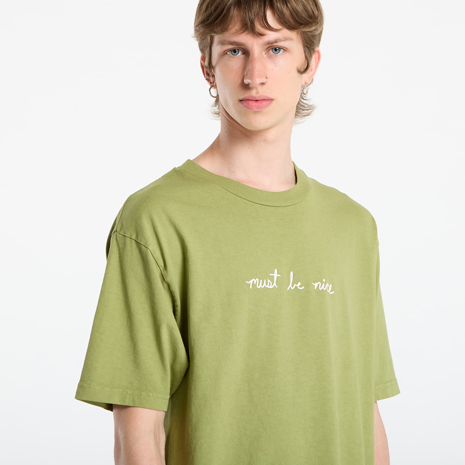Pólók RIPNDIP Romantic Nerm Tee Light Forest