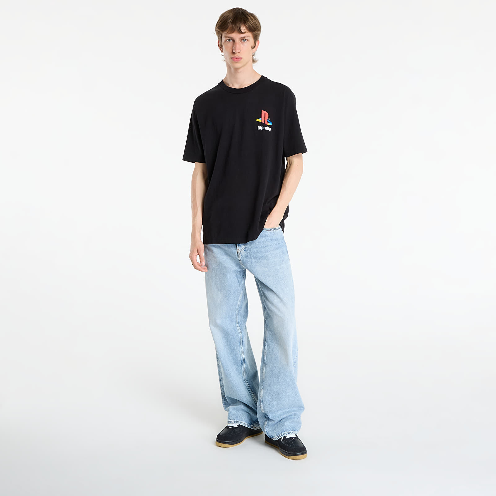 Pólók RIPNDIP Nermii Tee Black