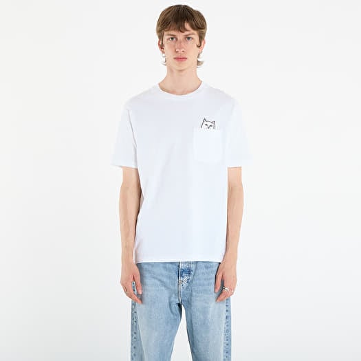 T-shirt RIPNDIP Lord Nermal Pocket Tee White