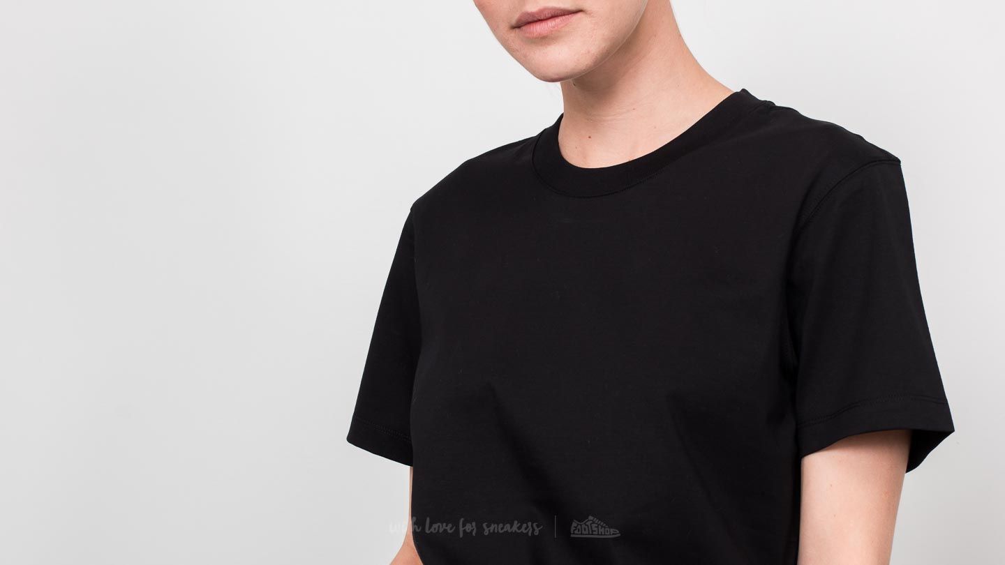 T-shirts Opening Ceremony Elastic Logo Tee Black