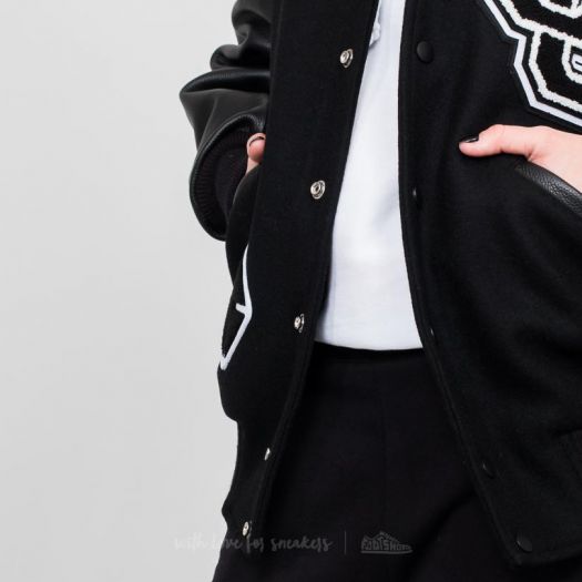 Opening Ceremony Varsity Jacket Black | Footshop