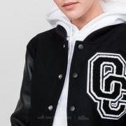Opening ceremony on sale black varsity jacket