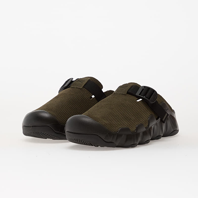 Men's shoes KEEN Hyperport Clog Leather M Sea Turtle/ Black