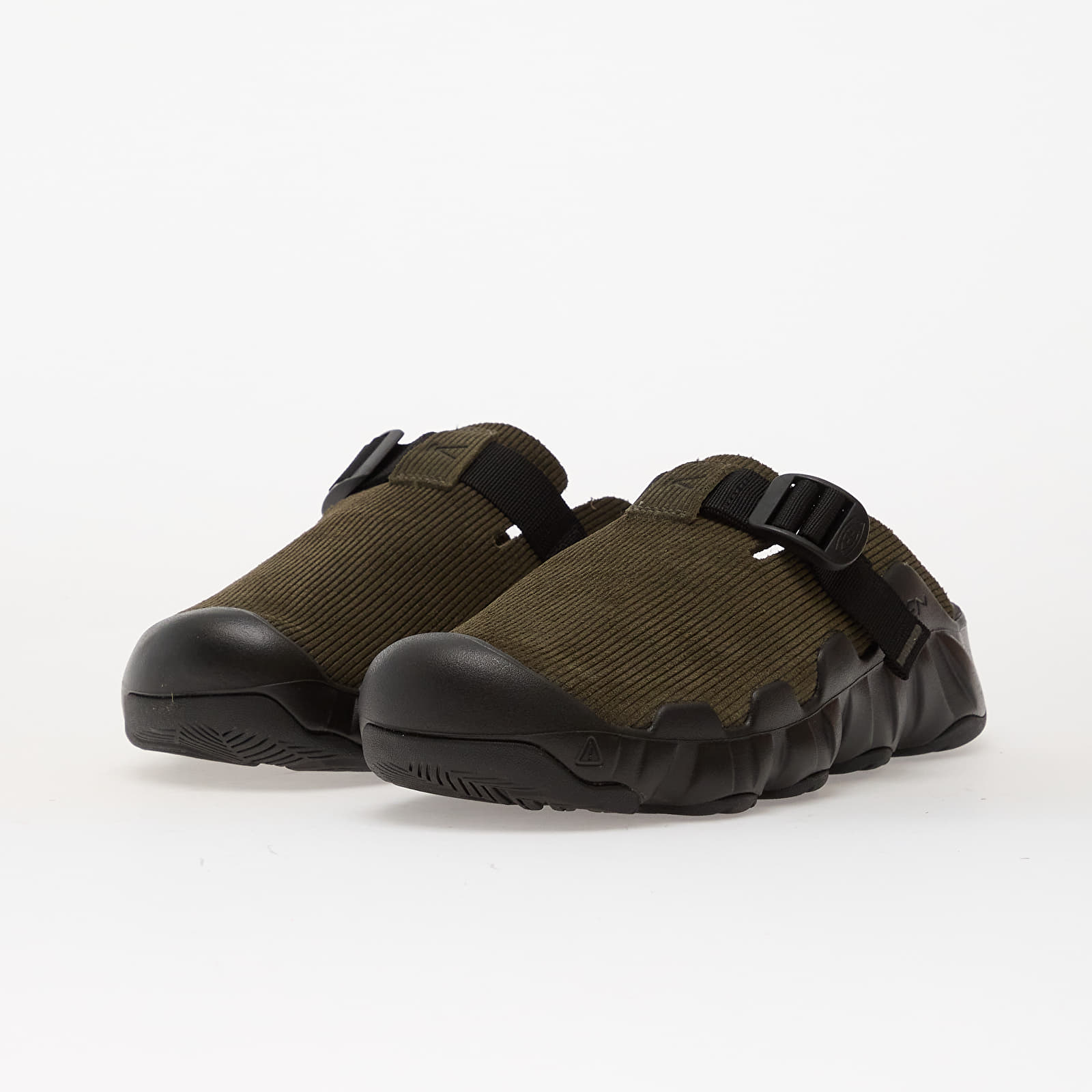 Men's shoes KEEN Hyperport Clog Leather M Sea Turtle/ Black