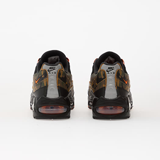 Мужская обувь Nike Air Max 95 Qs Black/ Safety Orange-Metallic