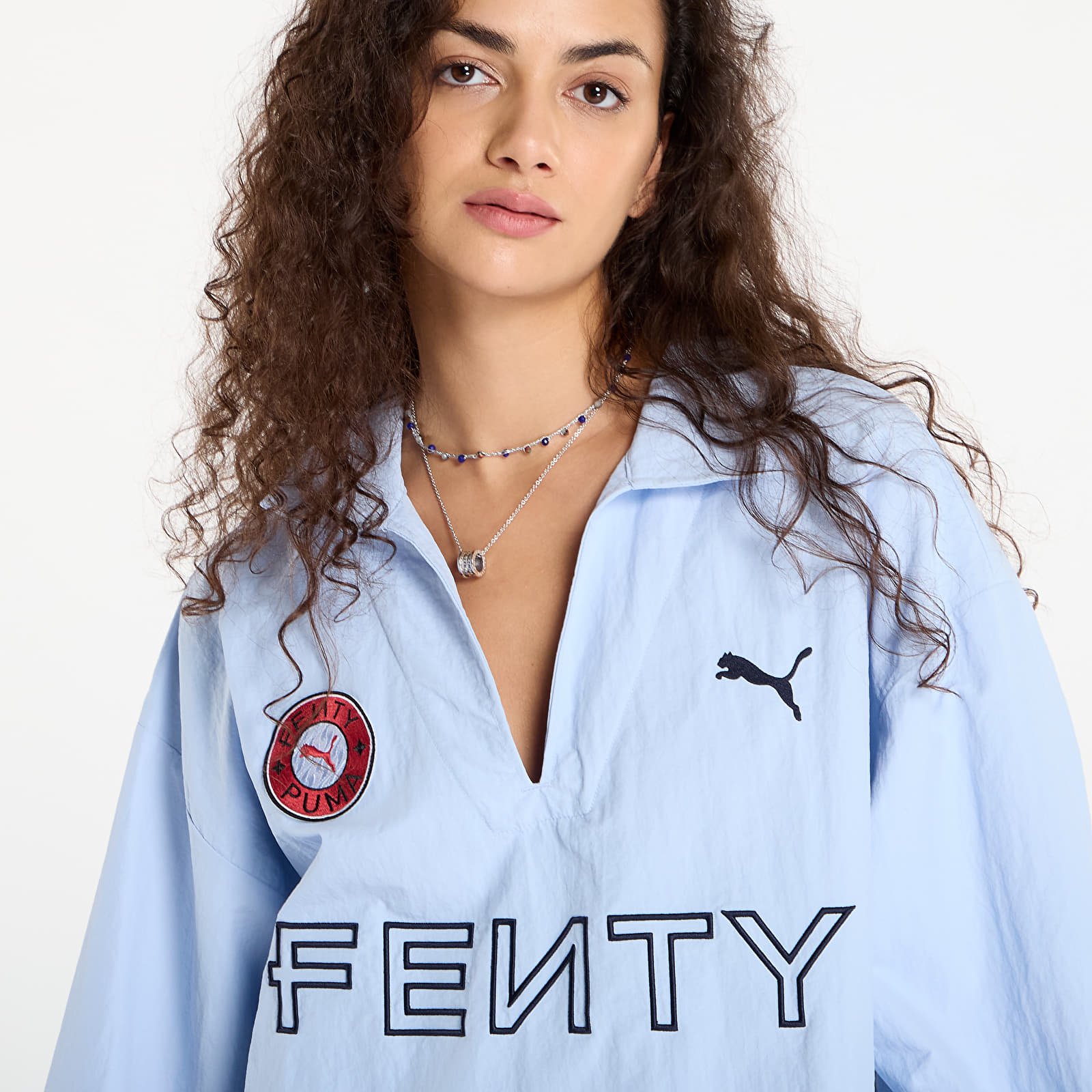 Kabátok PUMA x FENTY Nylon Drill Top UNISEX Haute Tropic