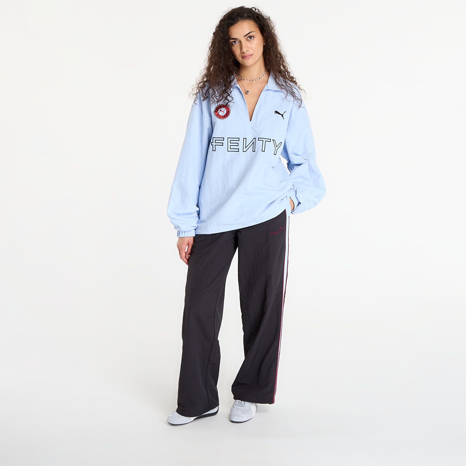 Kabátok PUMA x FENTY Nylon Drill Top UNISEX Haute Tropic