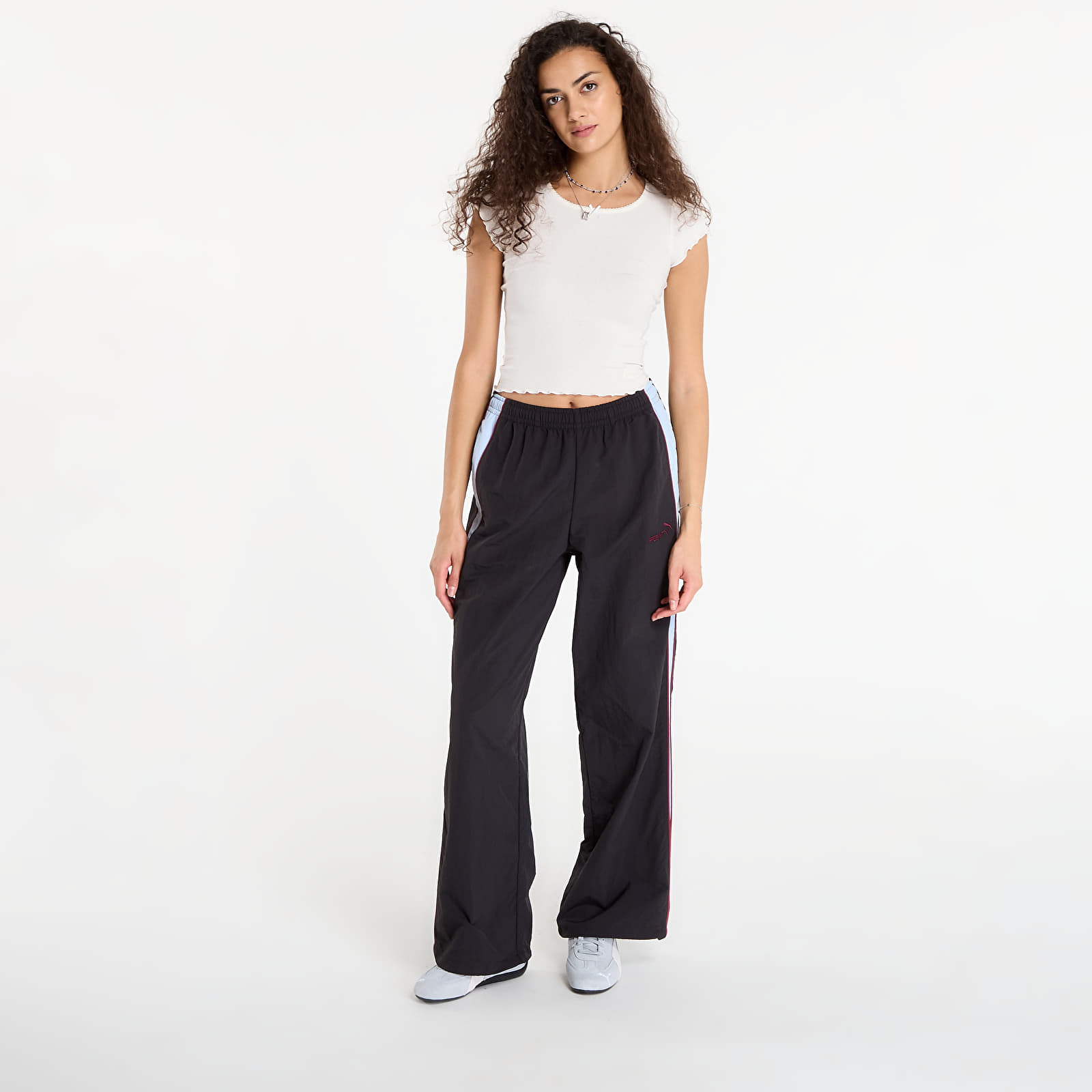 Nadrágok PUMA x FENTY Nylon Track Pants UNISEX PUMA Black